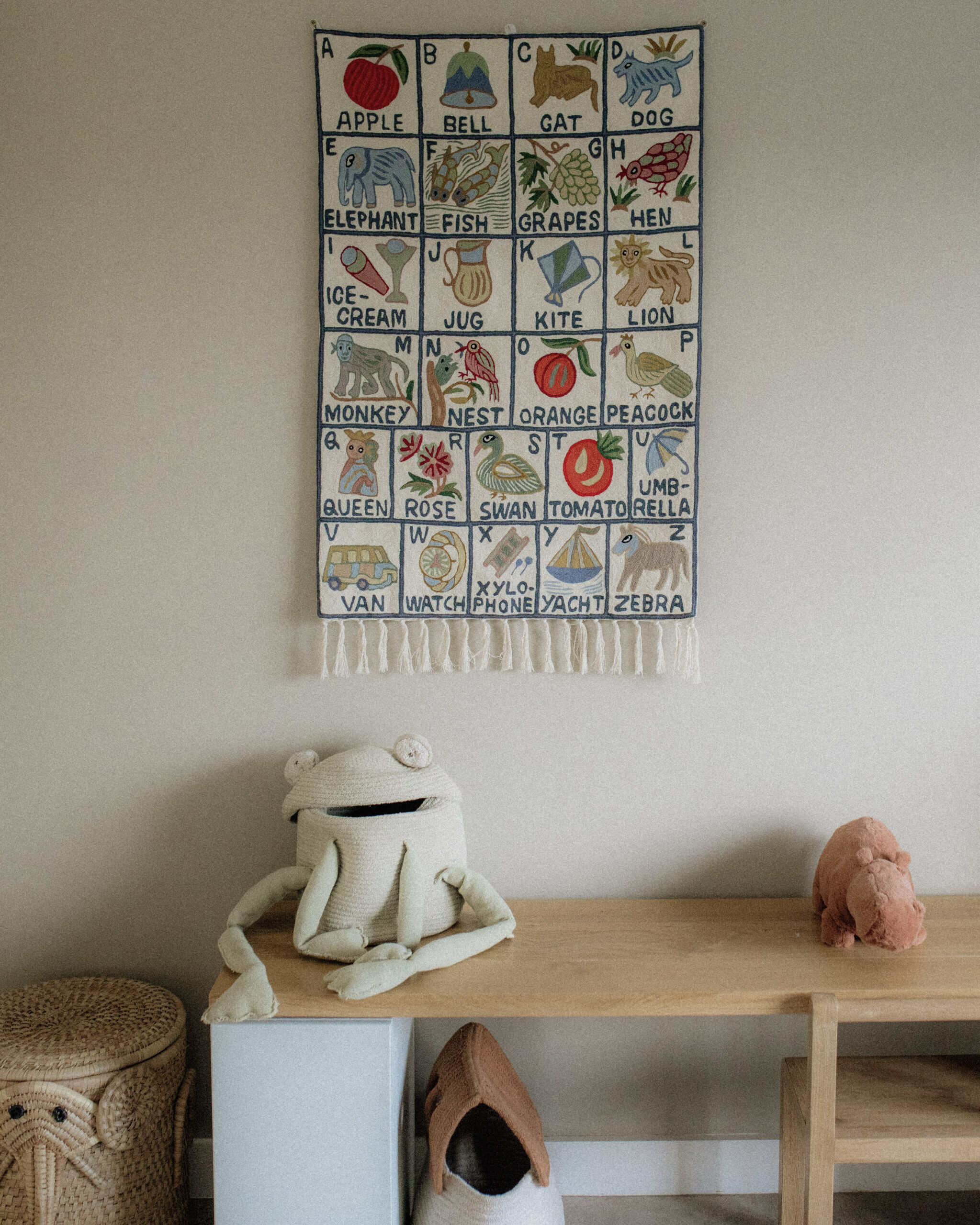 Alphabet Wall Tapestry – Sumbal