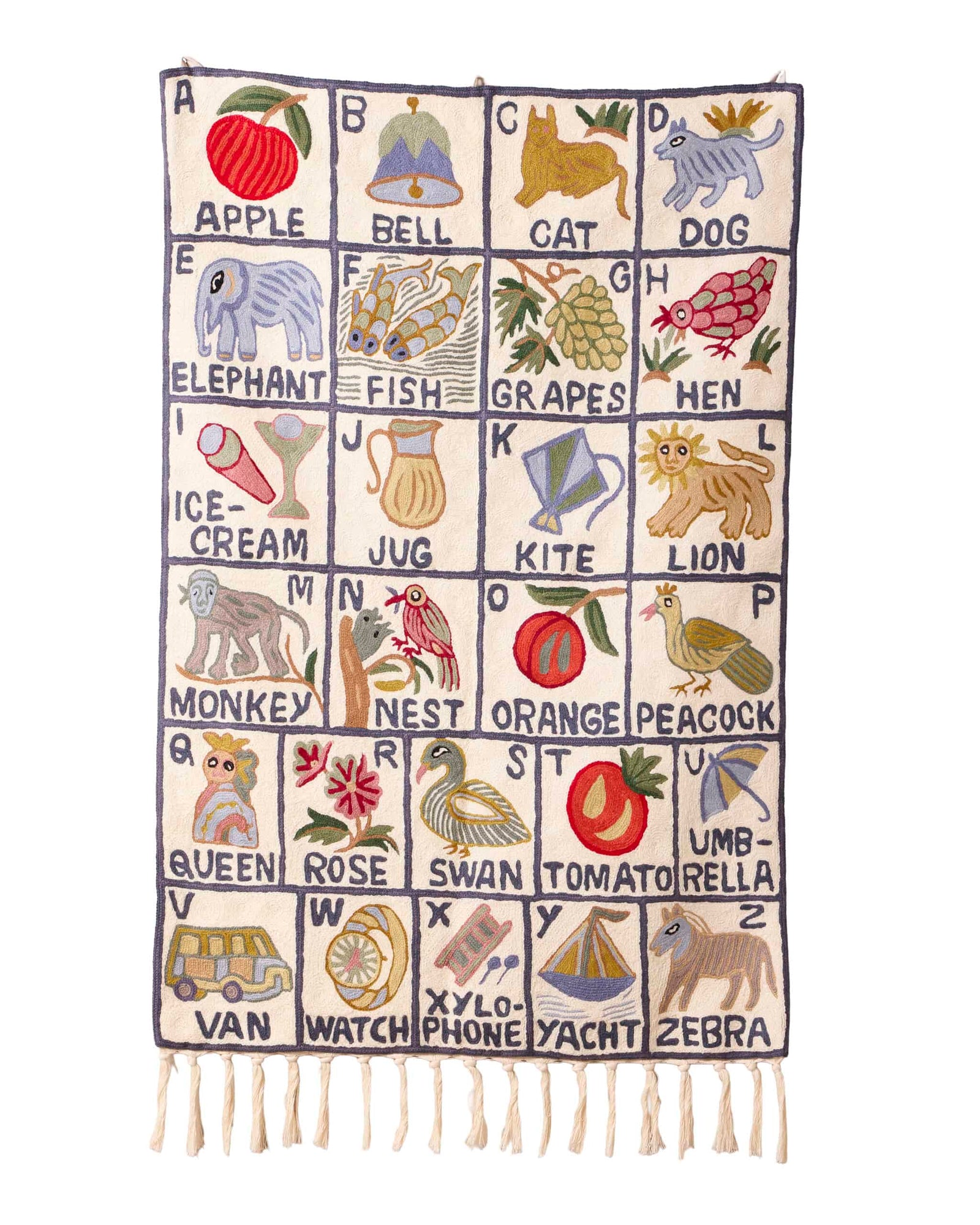 Alphabet Wall Tapestry – Sumbal