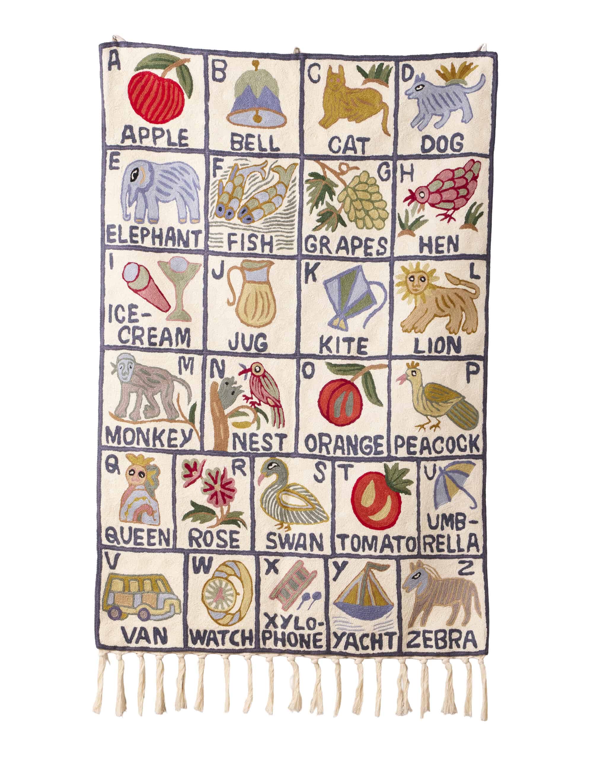 Alphabet Wall Tapestry – Sumbal
