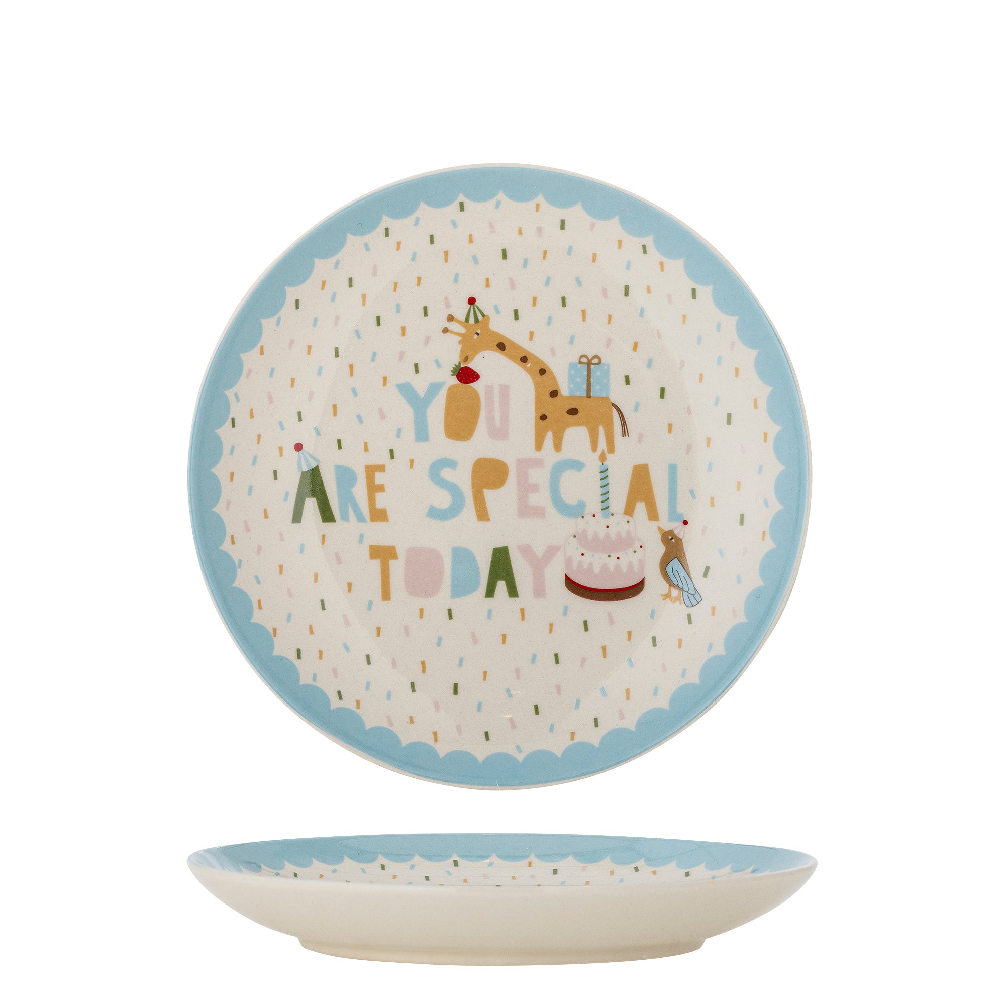 Celebrate Plate, Blue