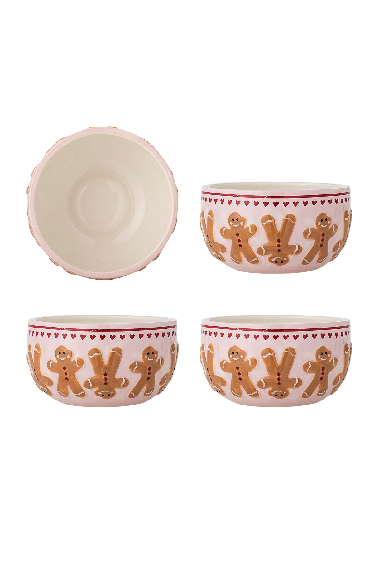 Binna Bowl Rose, Set of 4