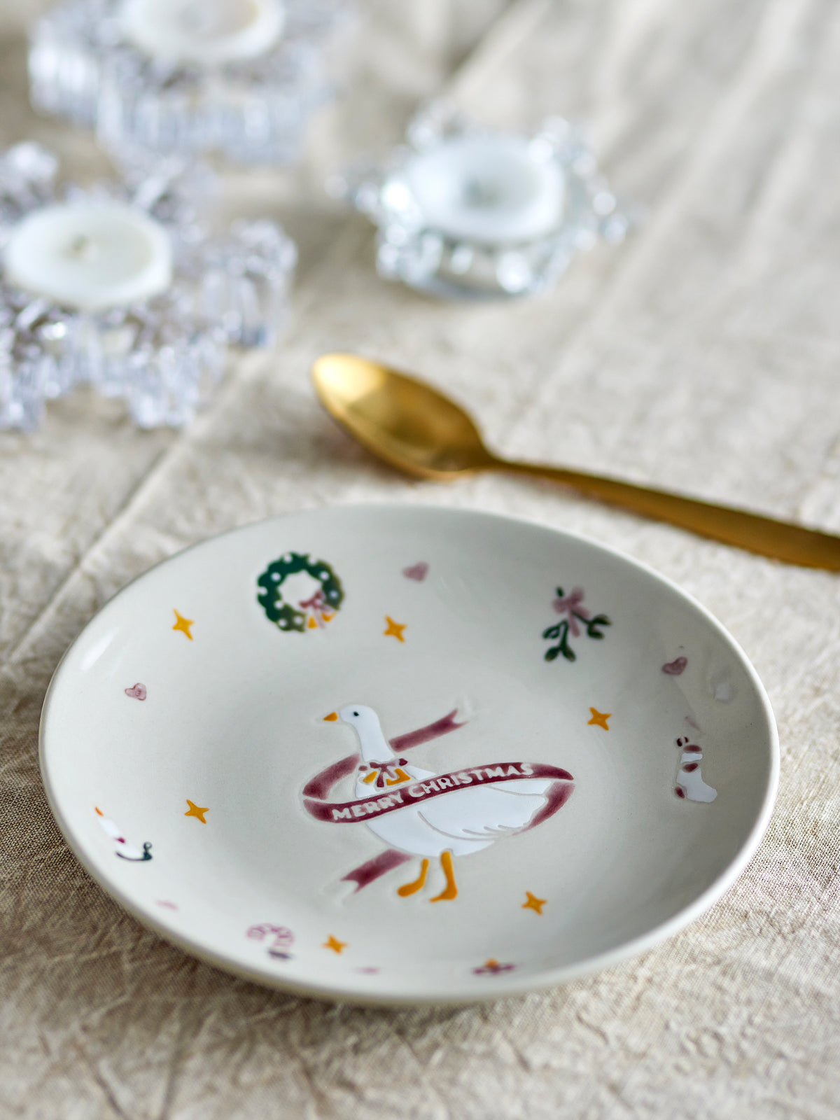 Mary Plate, Set of 4