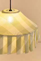 Green Diagonal Stripes