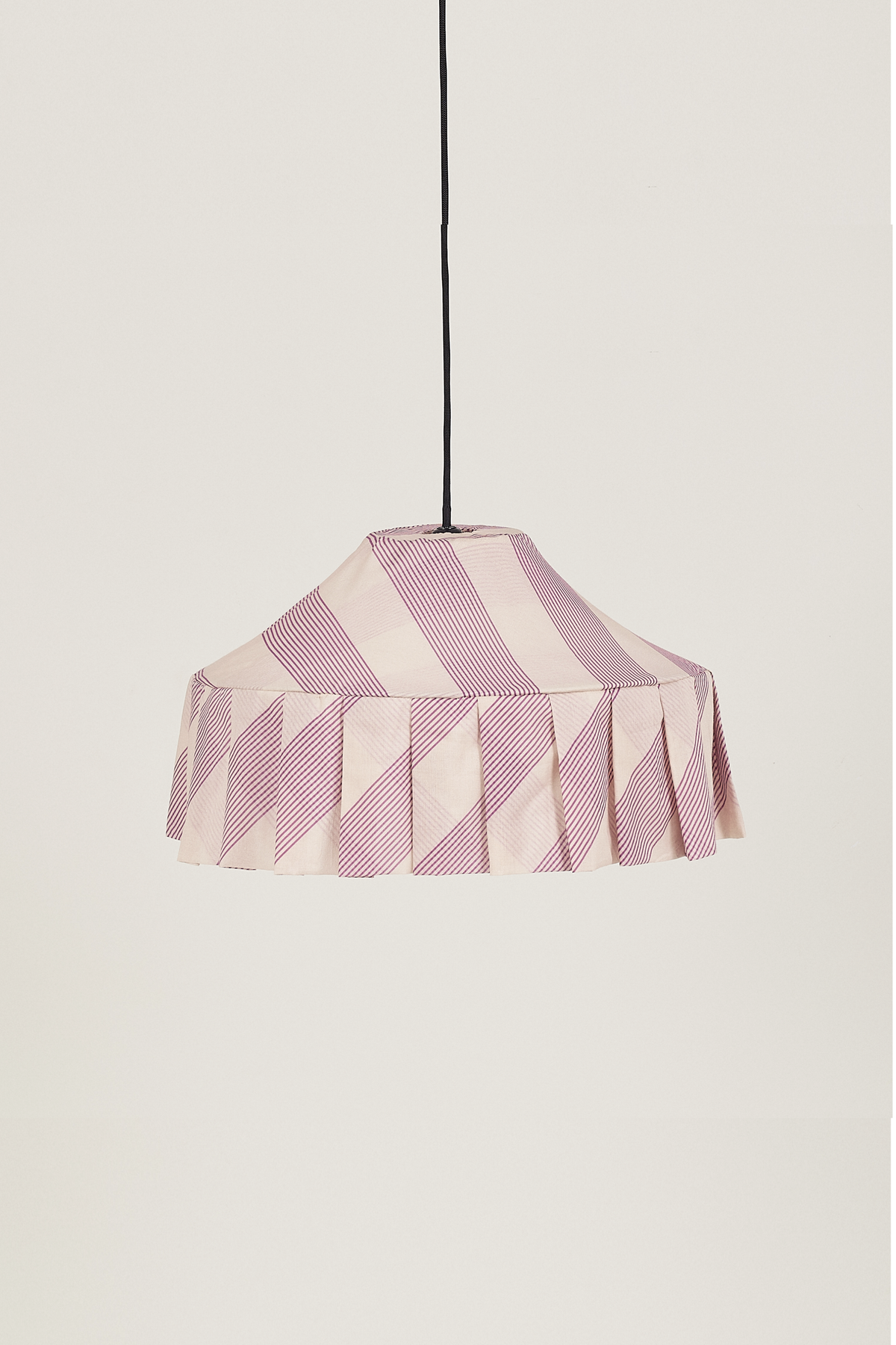Lilac Diagonal Stripes