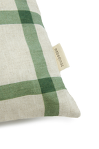 Vibes Rectangular Cushion - Green Windowpane Bird