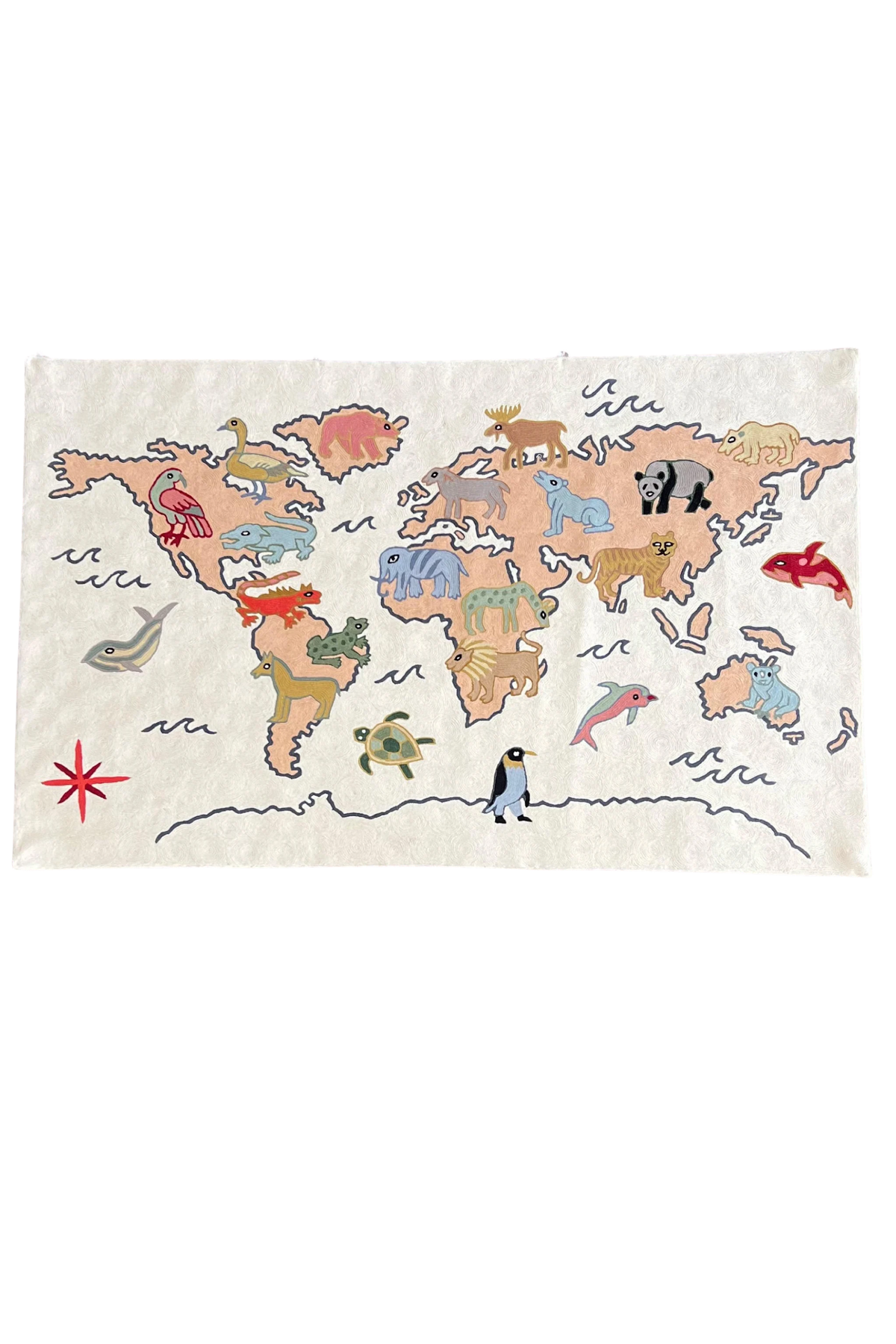 World Map Wall Tapestry – Sumbal