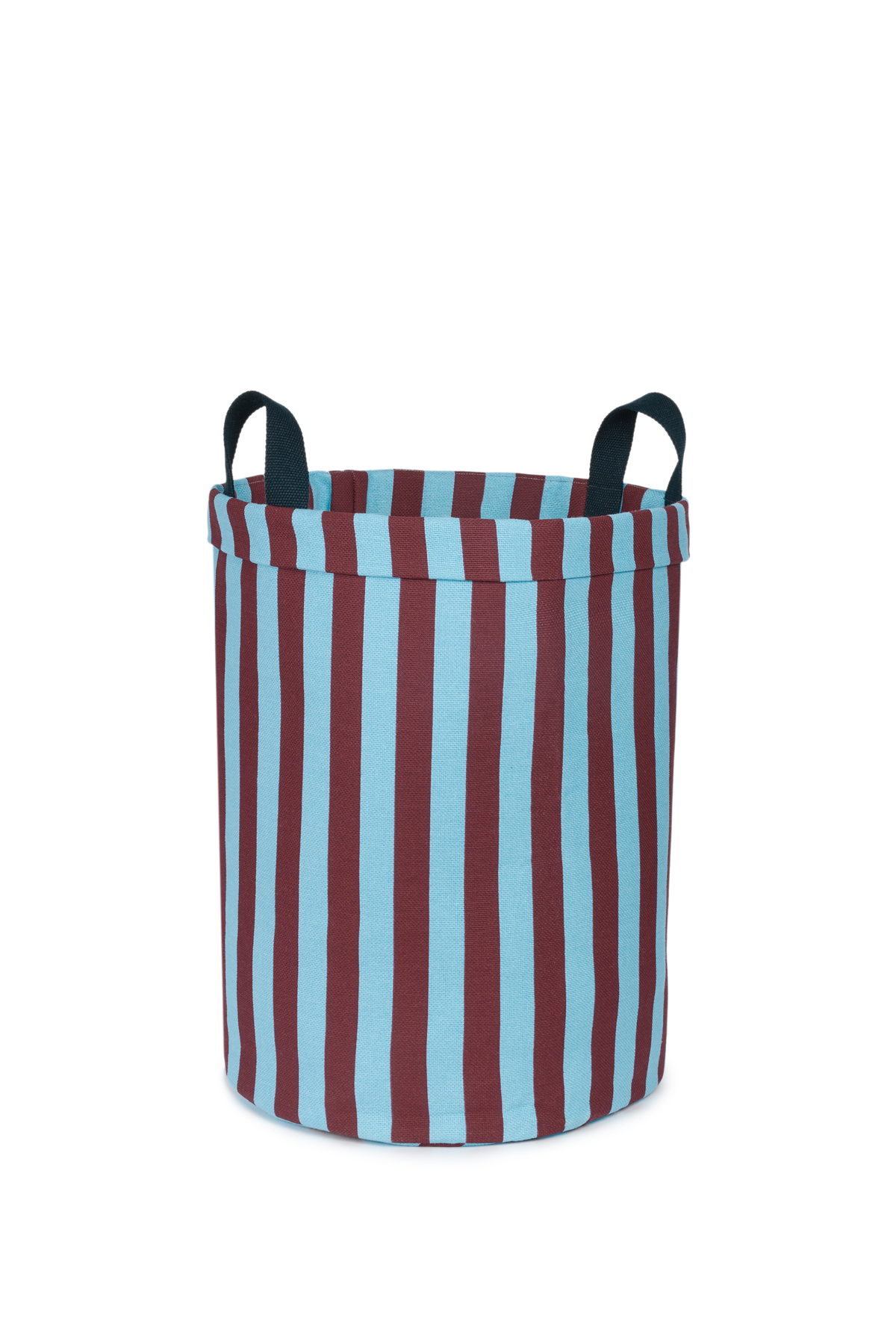 Burgandy Blue Stripes 