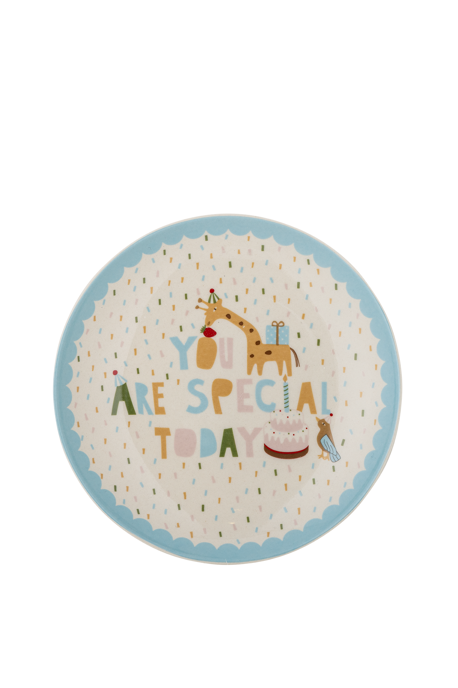 Celebrate Plate, Blue