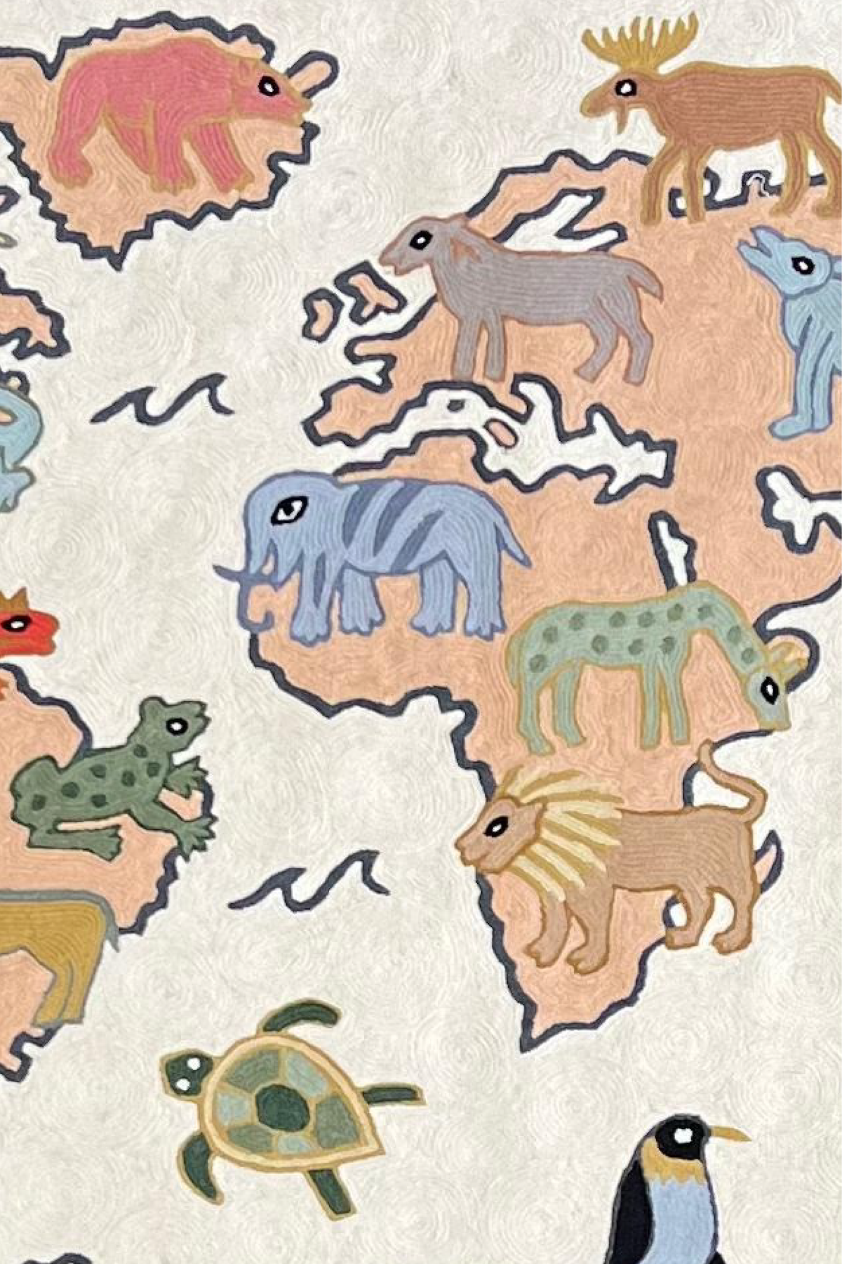 World Map Wall Tapestry – Sumbal