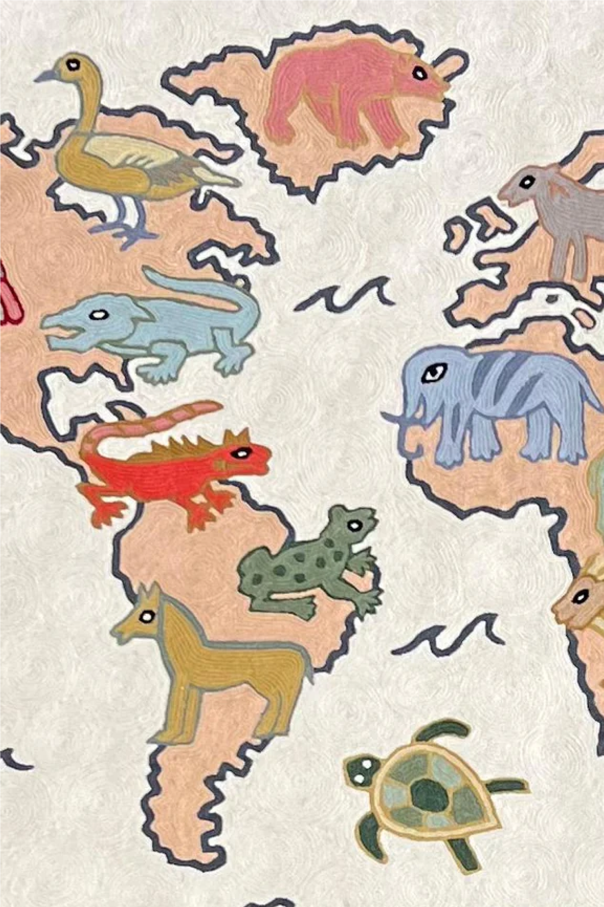 World Map Wall Tapestry – Sumbal
