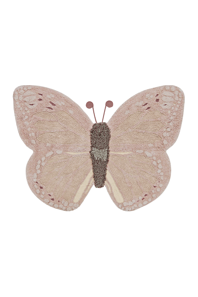 Washable Animal Rug Baby Butterfly