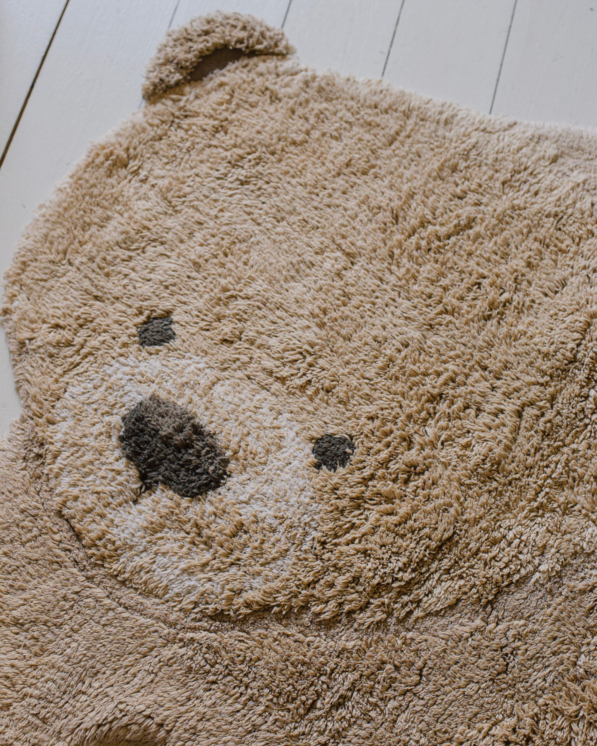 Washable Animal Rug Bear
