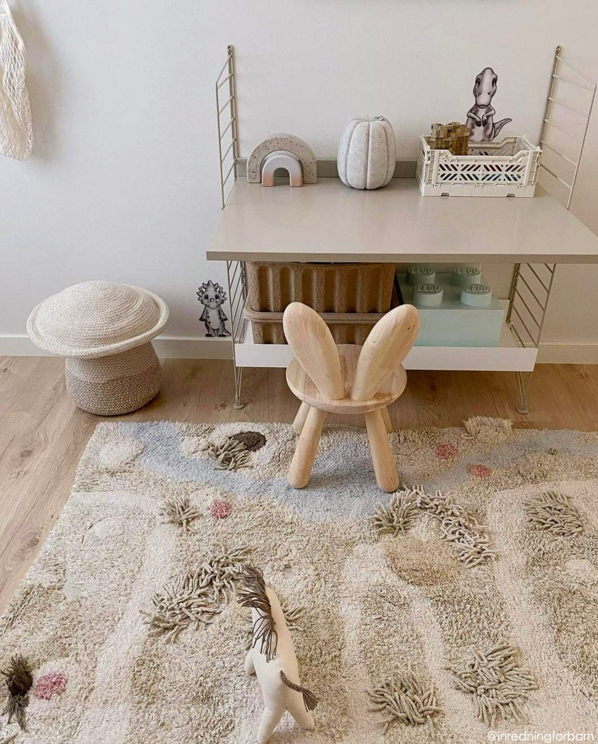 Washable Play Rug Path of Nature