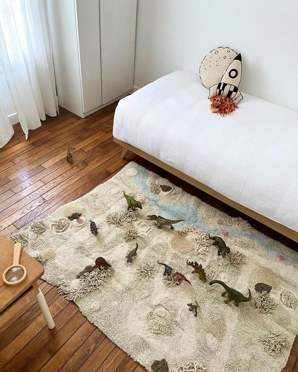 Washable Play Rug Path of Nature