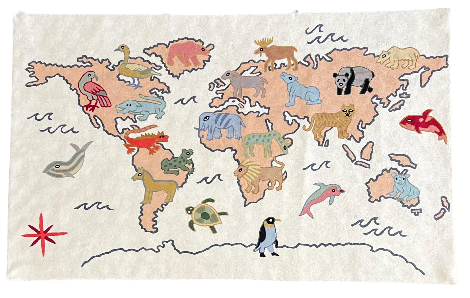 World Map Wall Tapestry – Sumbal