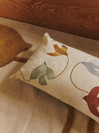 Swif Bird Embroidered Cushion Cover - Rectangular