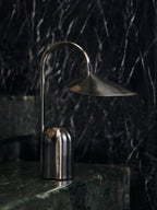 Arum Portable Lamp - Stainless Steel