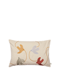 Swif Bird Embroidered Cushion Cover - Rectangular