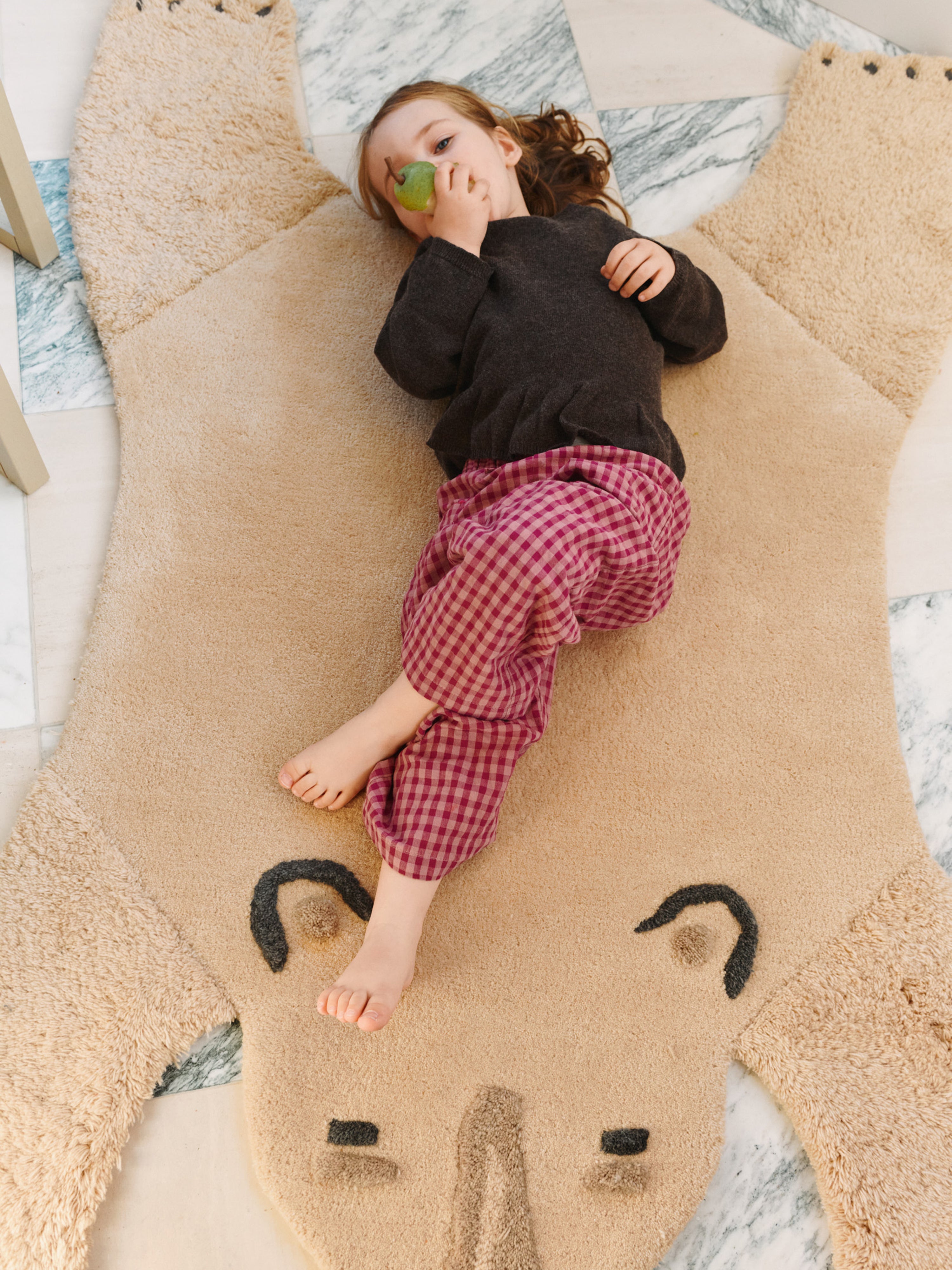 Animal Tufted Rug Polar Bear
