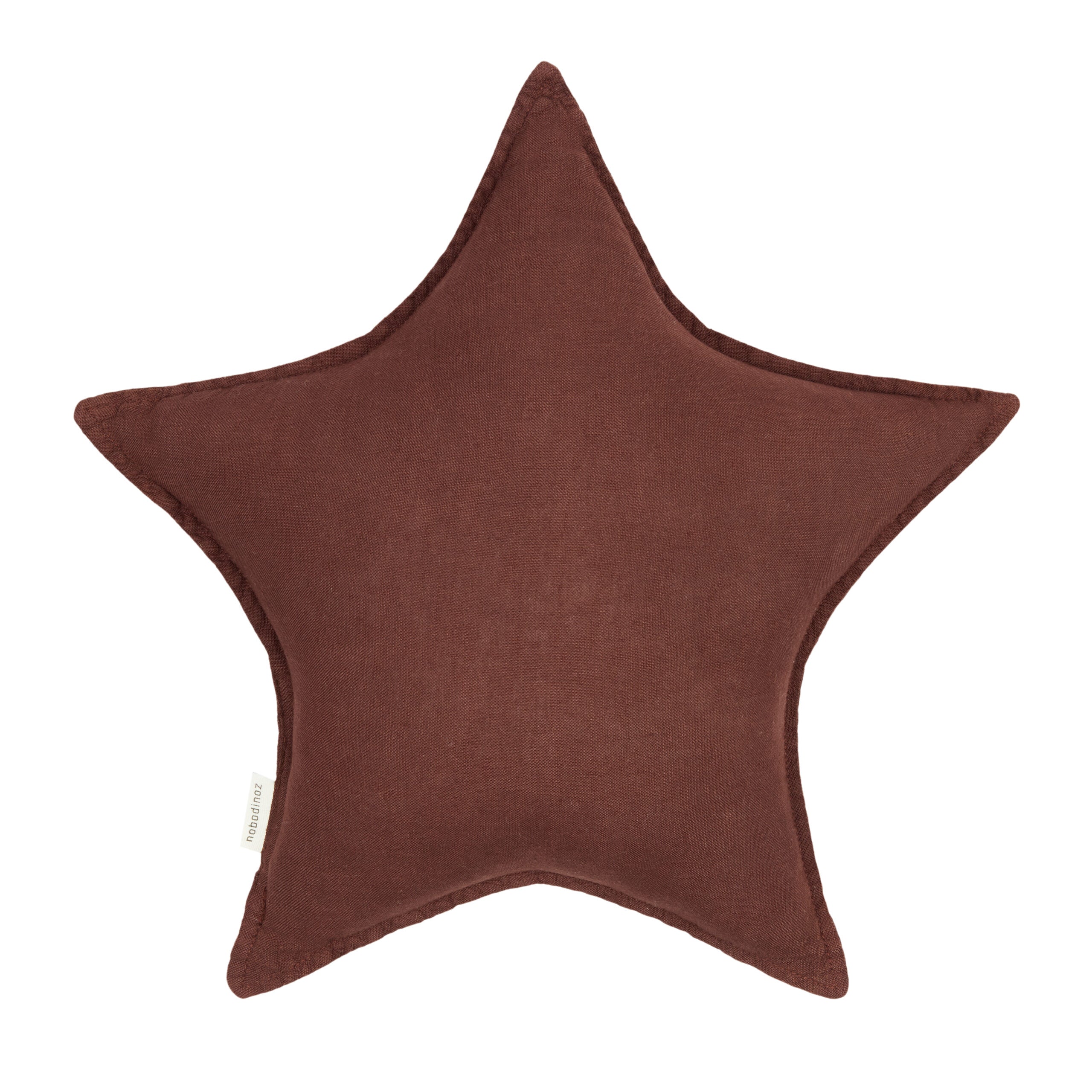 Star Cushion L1N0 in Washed French Linen