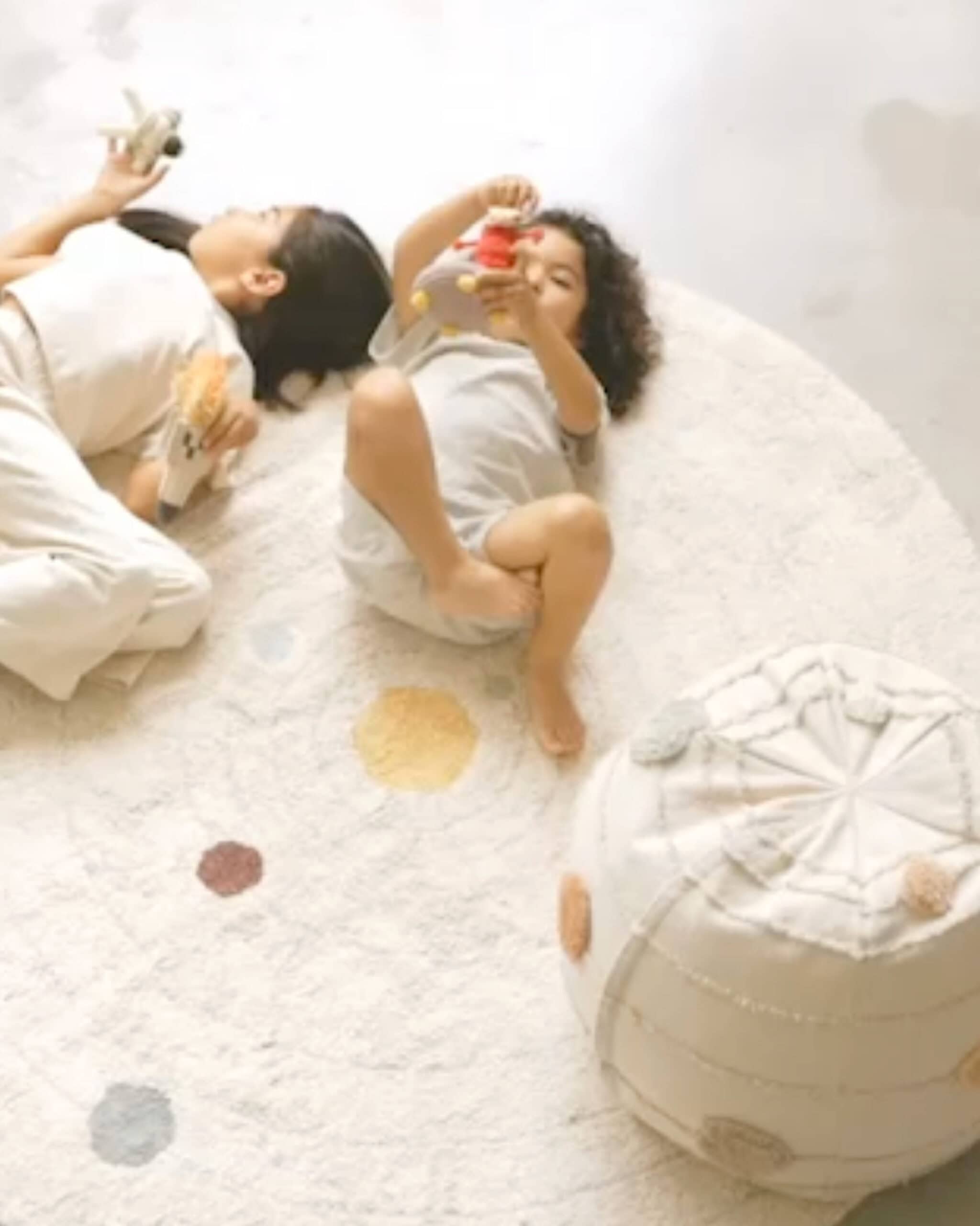 Washable Play Rug Solar System