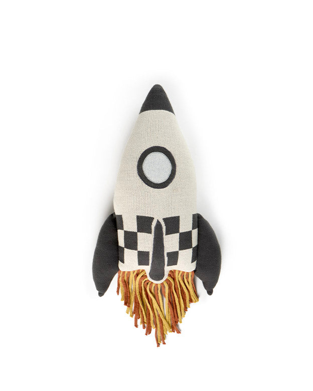 Knitted Cushion Rocket