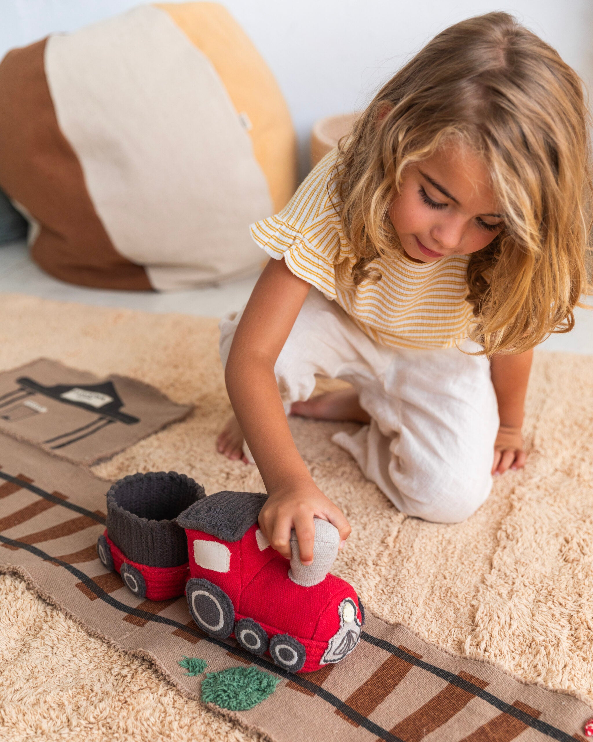 Soft Toy Ride & Roll Train