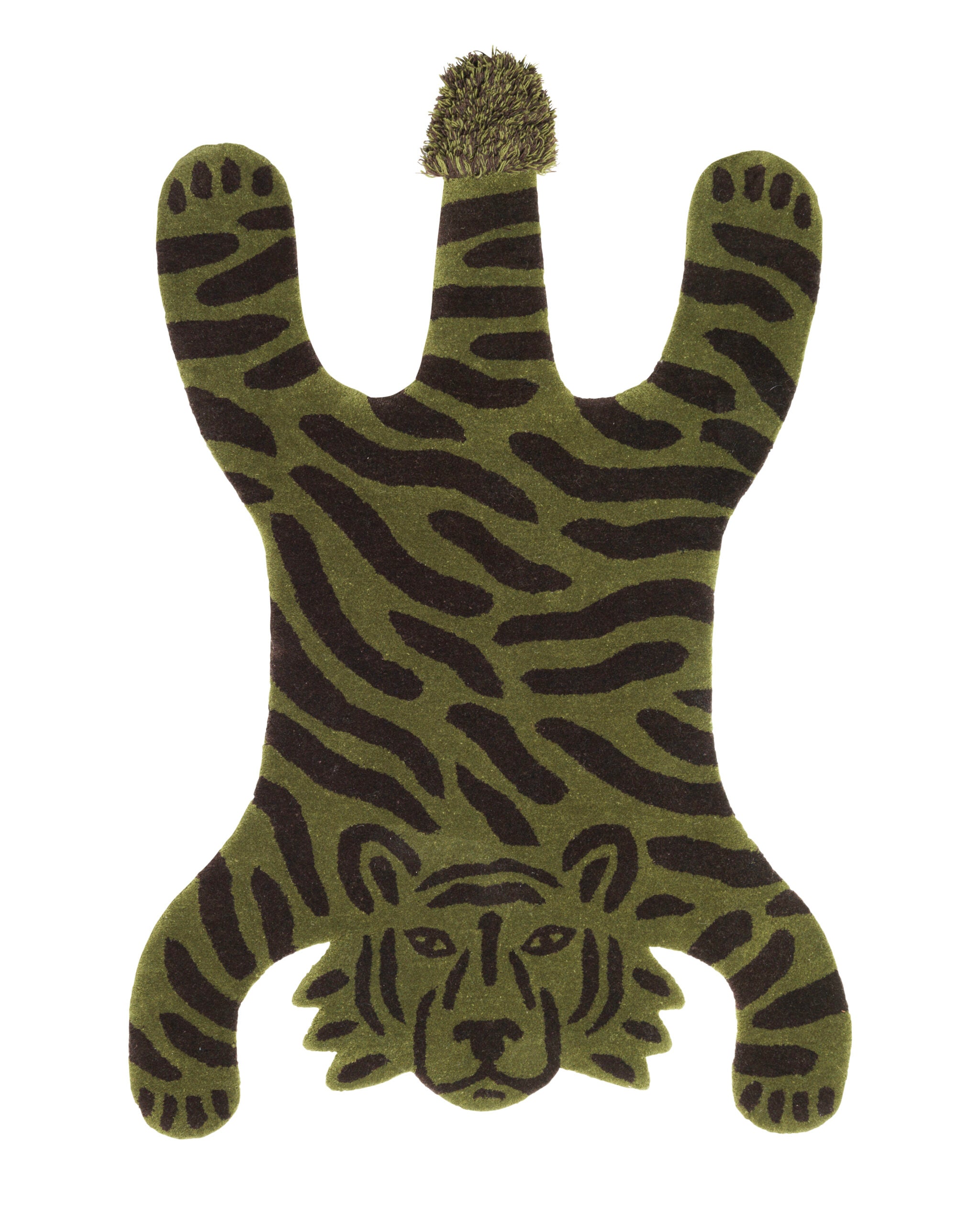 Safari Tufted Rug Tiger