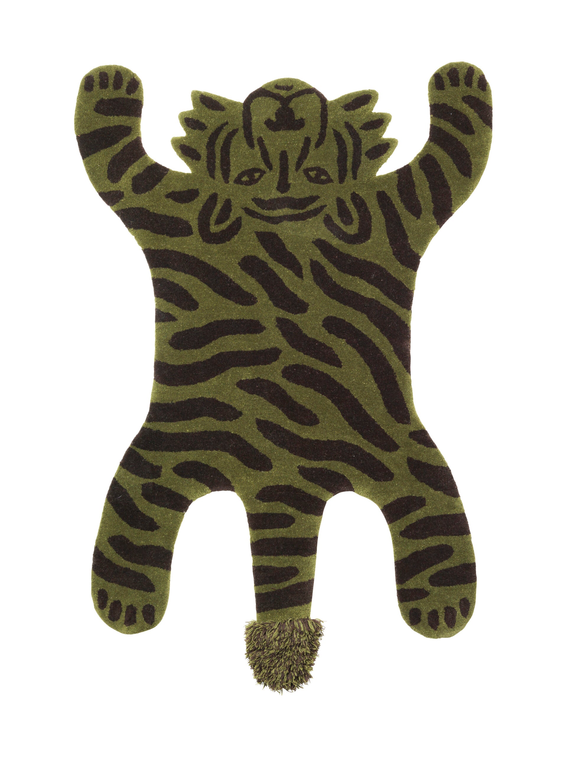 Safari Tufted Rug Tiger