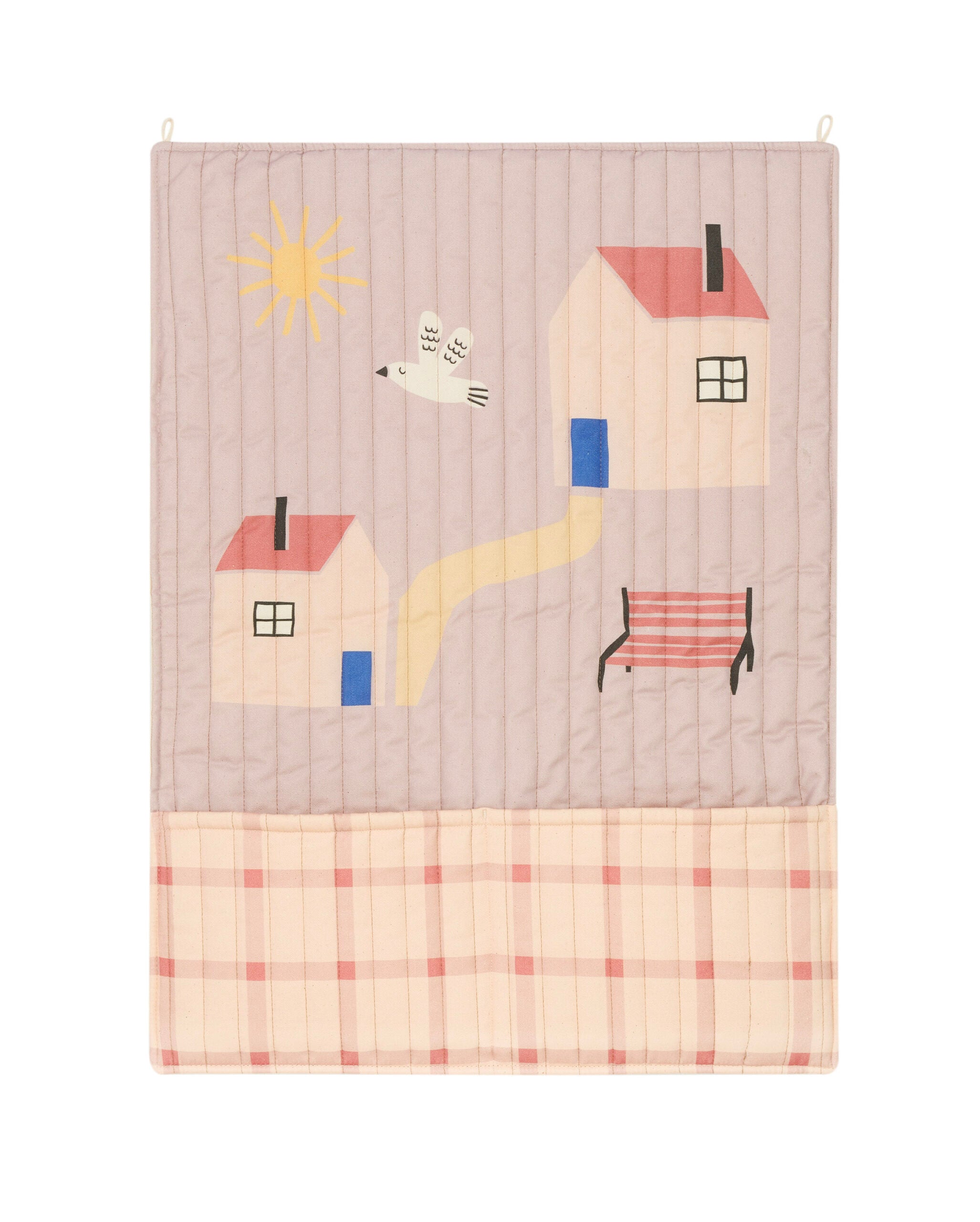 Quilted Wall Organiser Vibes Sweet Home