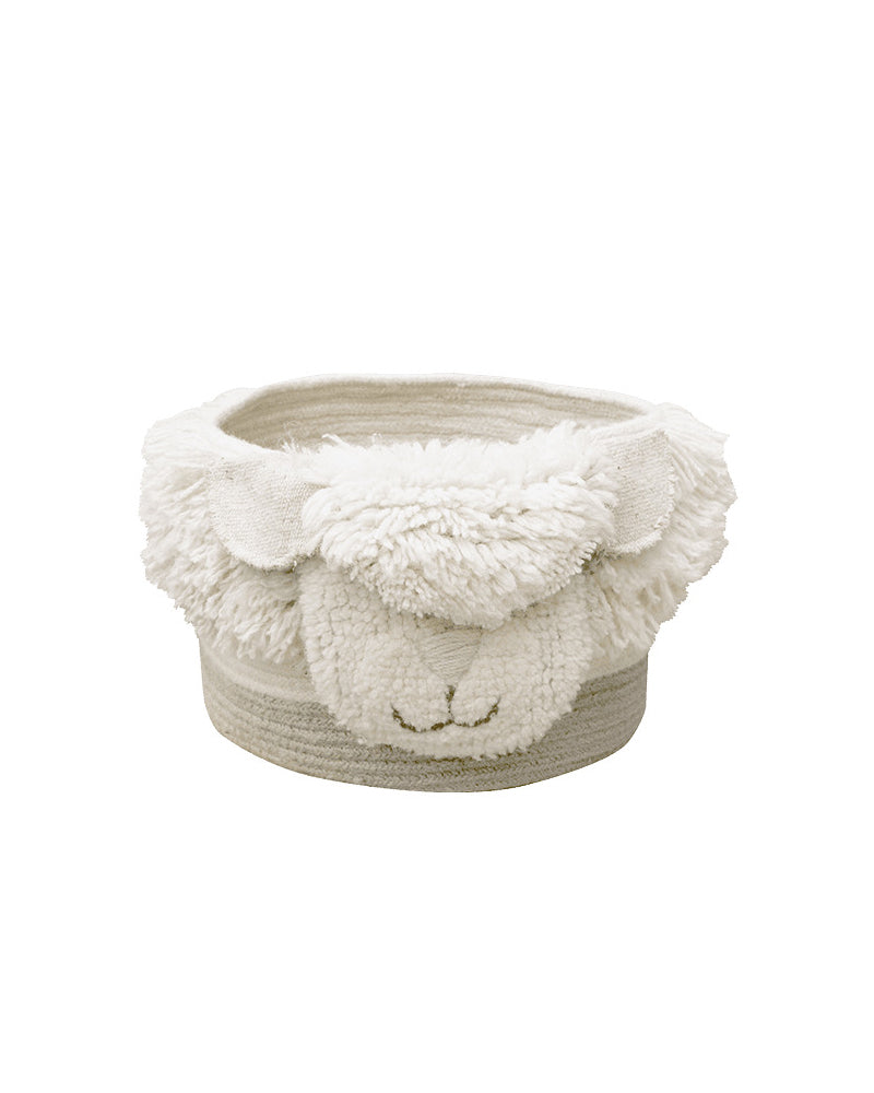 Woolable Basket Pink Nose Sheep