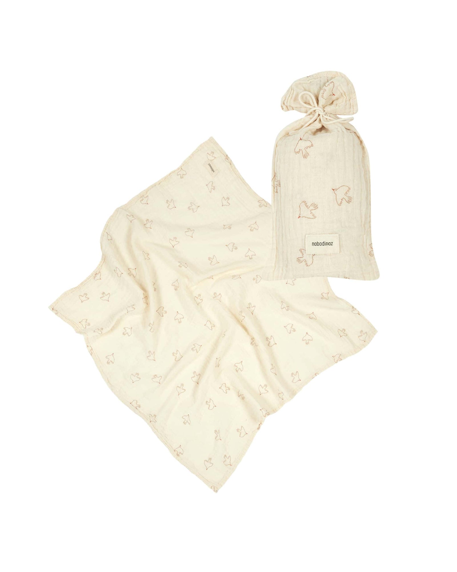 Swaddle in Washed Double Muslin Wabi-Sabi
