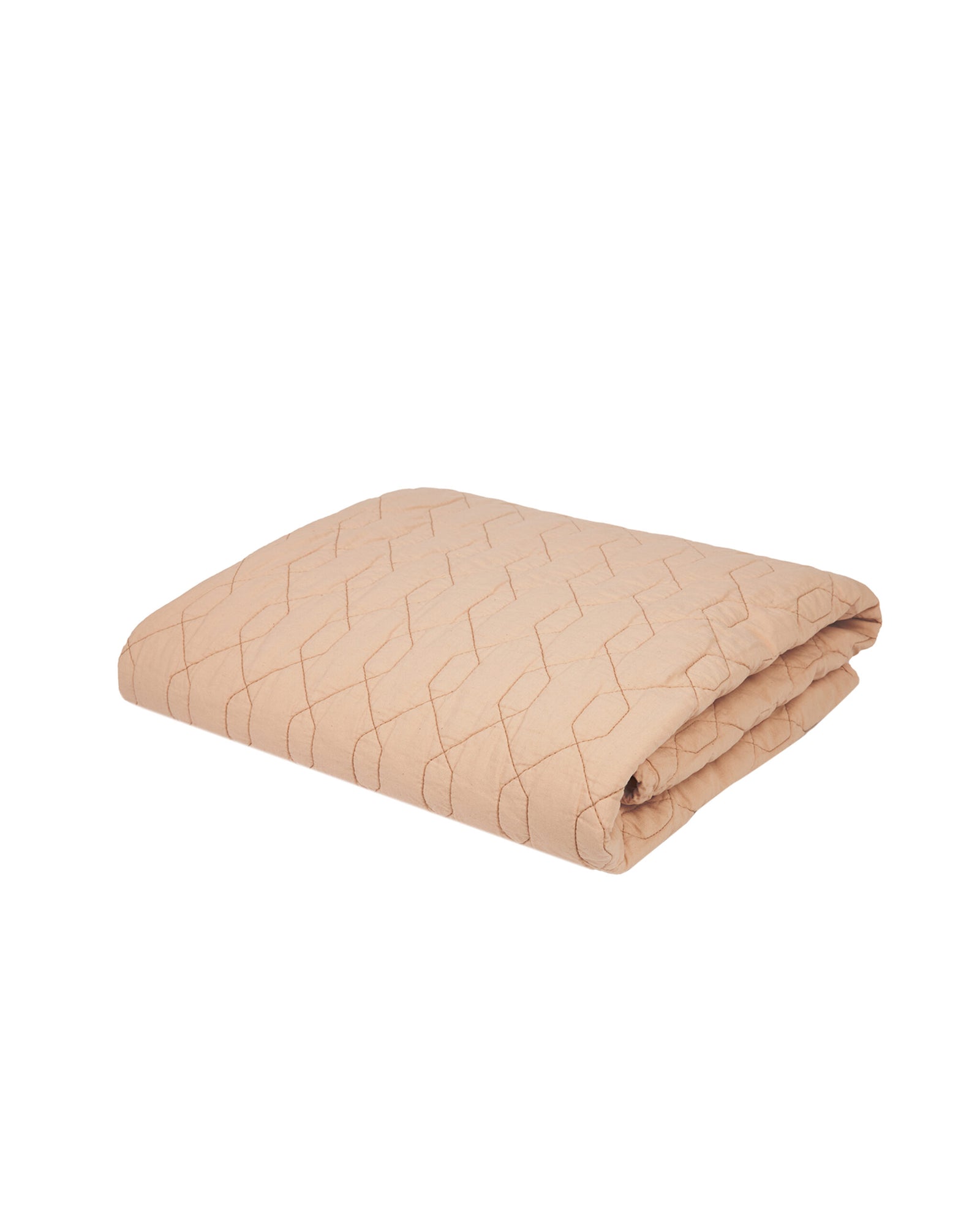 Quilted Blanket in Washed Cotton Wabi-Sabi
