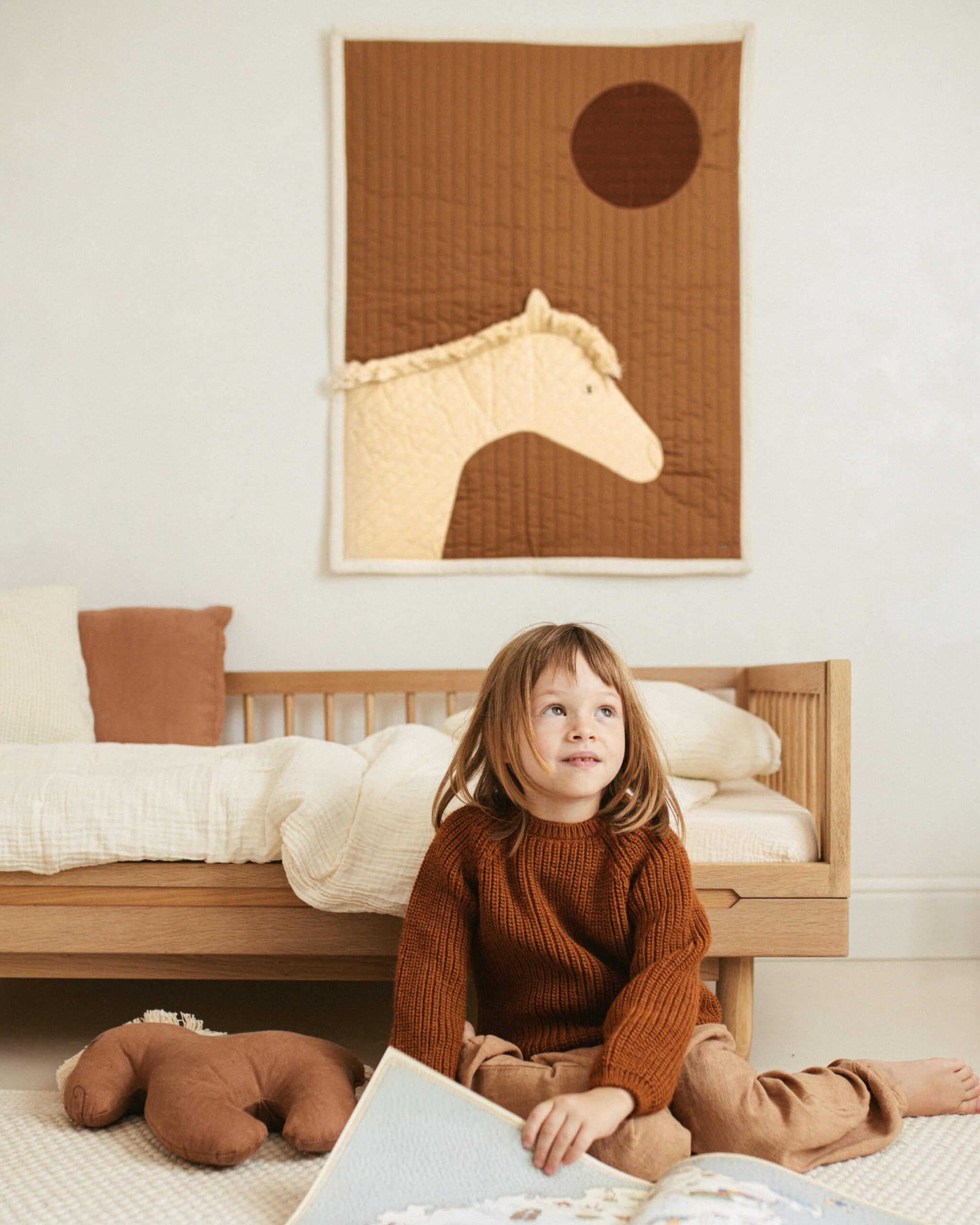 Horse Quilted Blanket