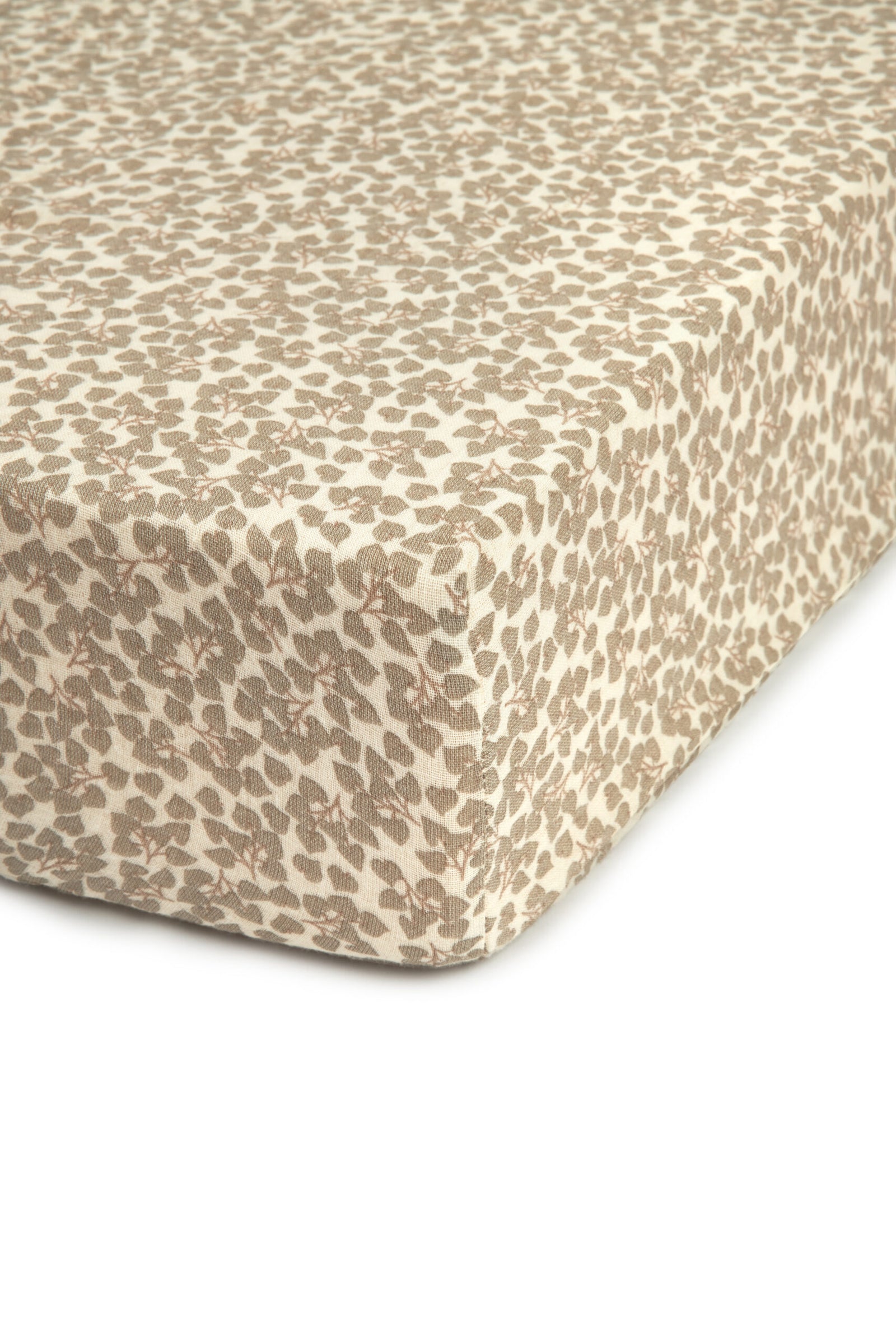 Baby Fitted Sheet in Washed Double Muslin Wabi-Sabi 70 x 140 cm