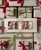 Embroidered Tree Decorations, Set of 5 - The Nutcracker