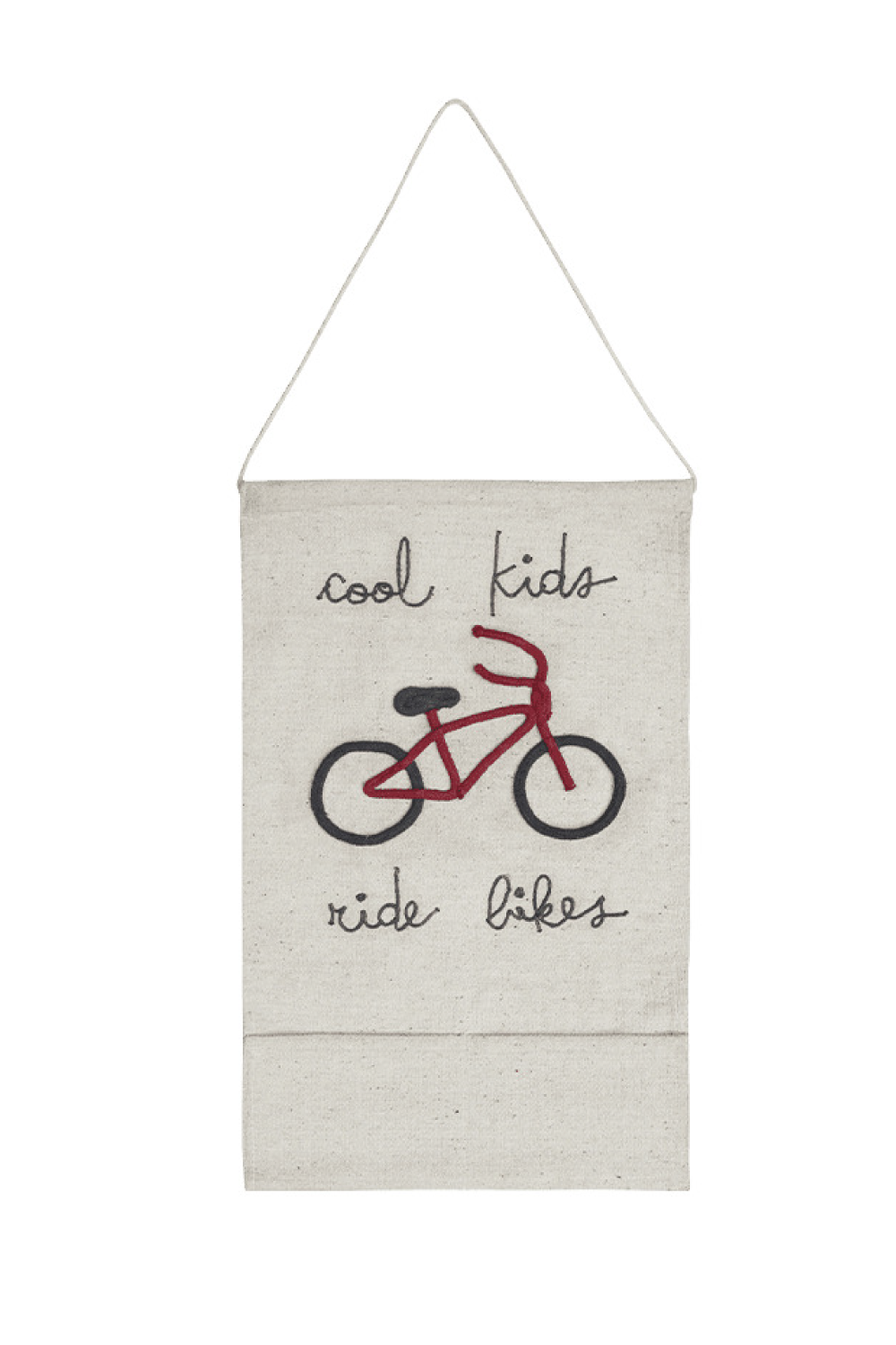 Wall Pocket Hanging Cool Kids Ride Bikes