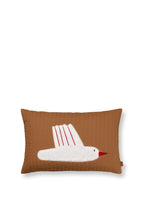 Bird Quilted Cushion Cover - Rectangular
