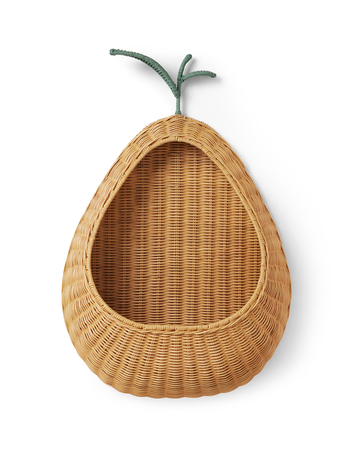Pear Braided Wall Pocket