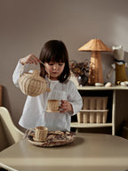 Rattan Tea Set - Natural