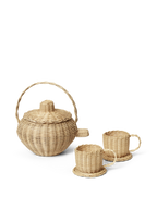Rattan Tea Set - Natural