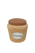 Basket Honey Pot