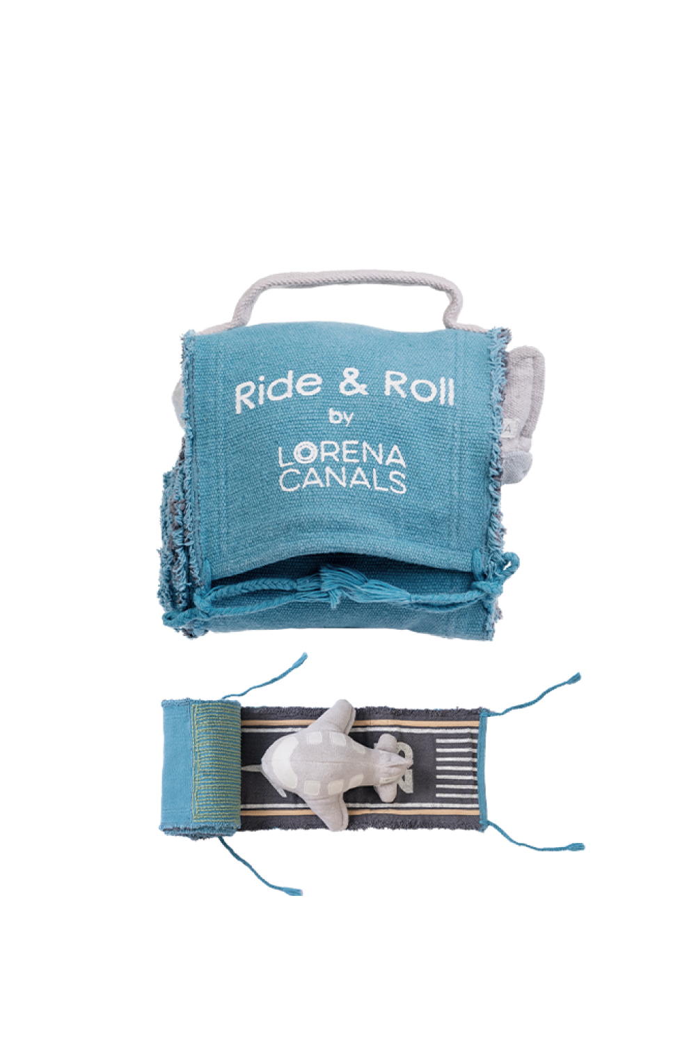 Soft Toy Ride & Roll Airplane